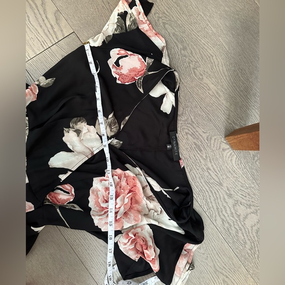 dynamite high low wrap dress size small floral - Picture 13 of 13